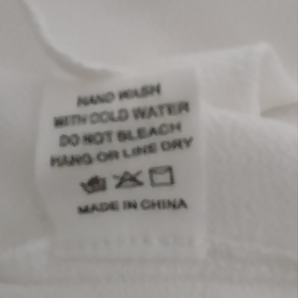 NWT Women's Altar'd State white ruffle tank - Picture 9 of 11